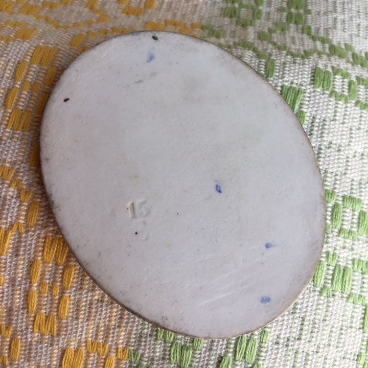 ☆アンティーク/ミニアチュール細密画/聖母子像