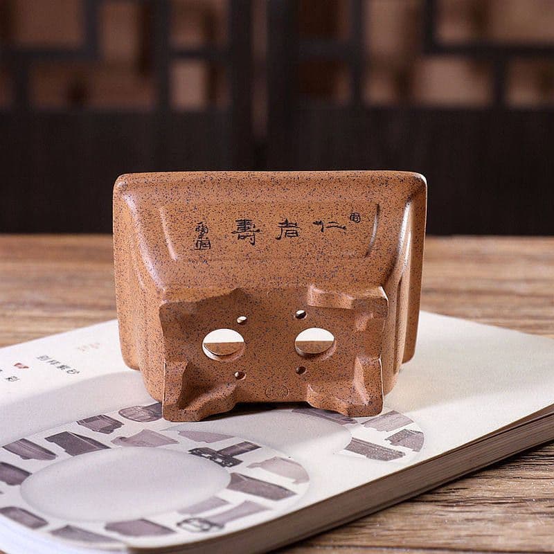 長方鉢 盆栽鉢 植木鉢 小品盆栽鉢 大品盆栽鉢 台湾紫砂の鉢