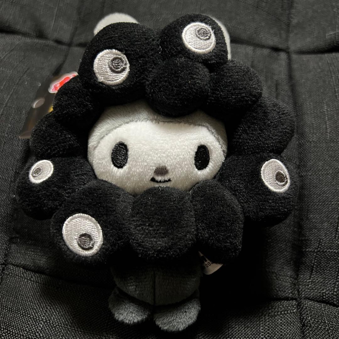 【新品】マイメロ【カラビナ付き】黒ミャクぬいぐるみ(BC)ブラックサンリオ⁡なり
