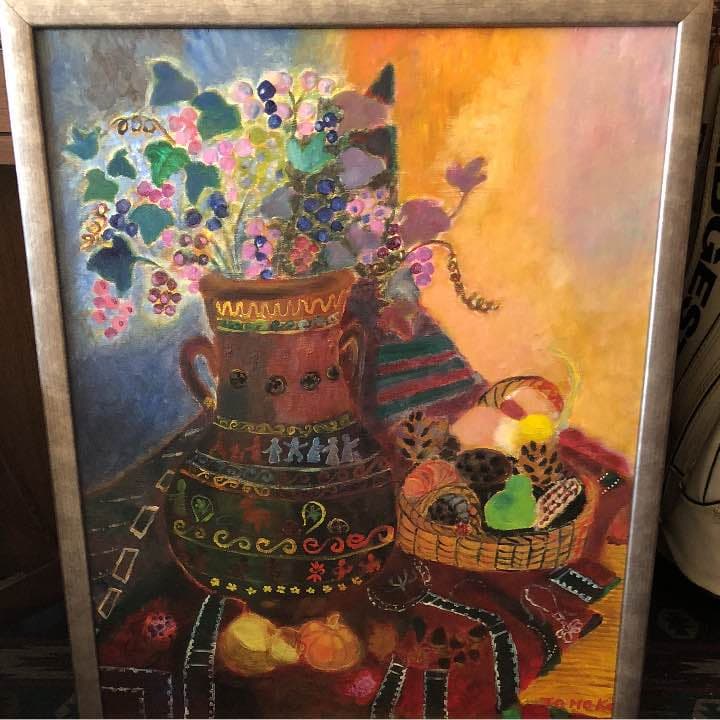 油絵！世界に1枚