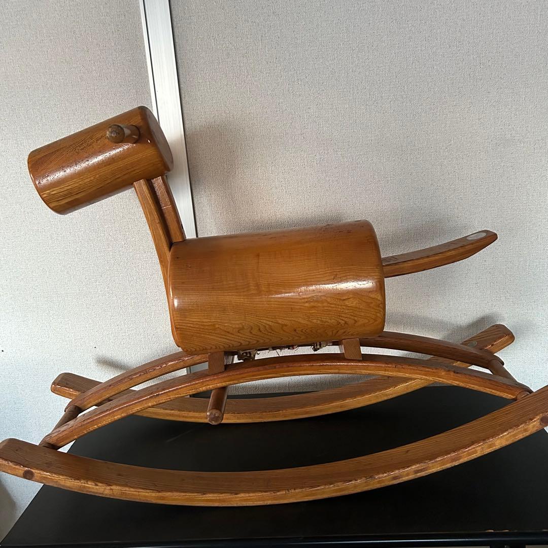 【レトロ】ロッキングホース ニチガン製 木馬 日本