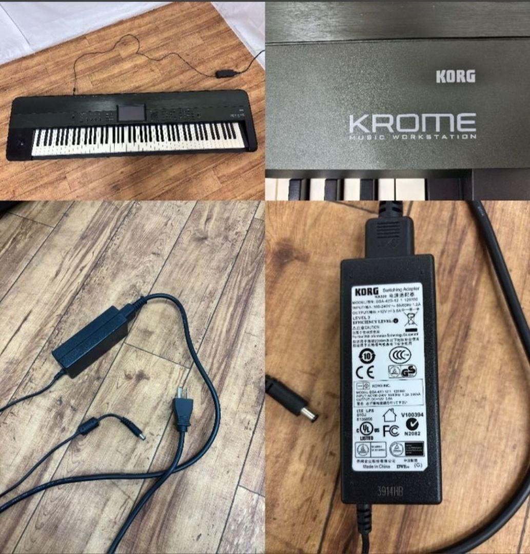 パ*粉様 KROME 88鍵 音楽ワークステーション　シンセサイザー