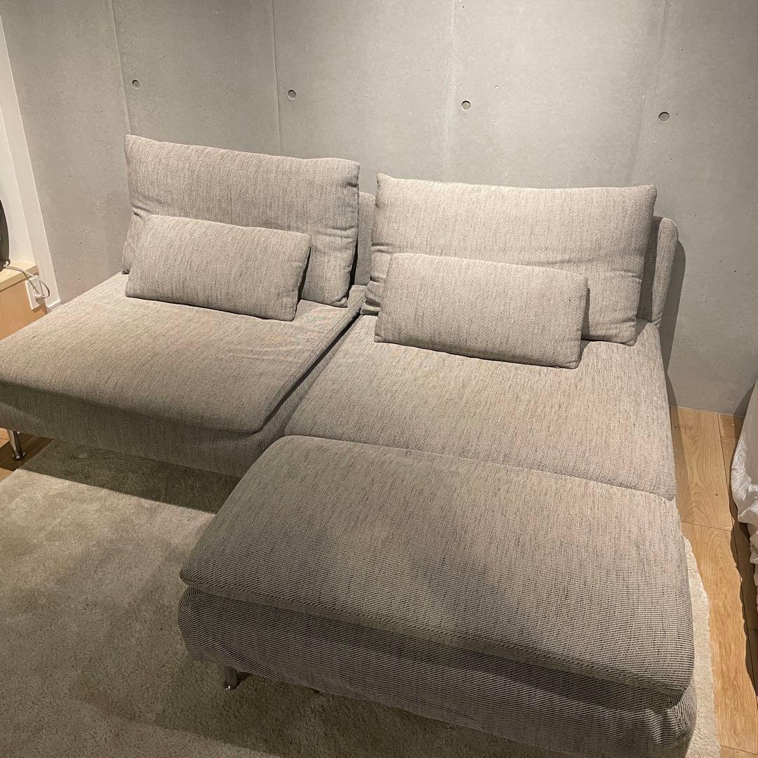 IKEA ソーデルハムン2人掛けソファ