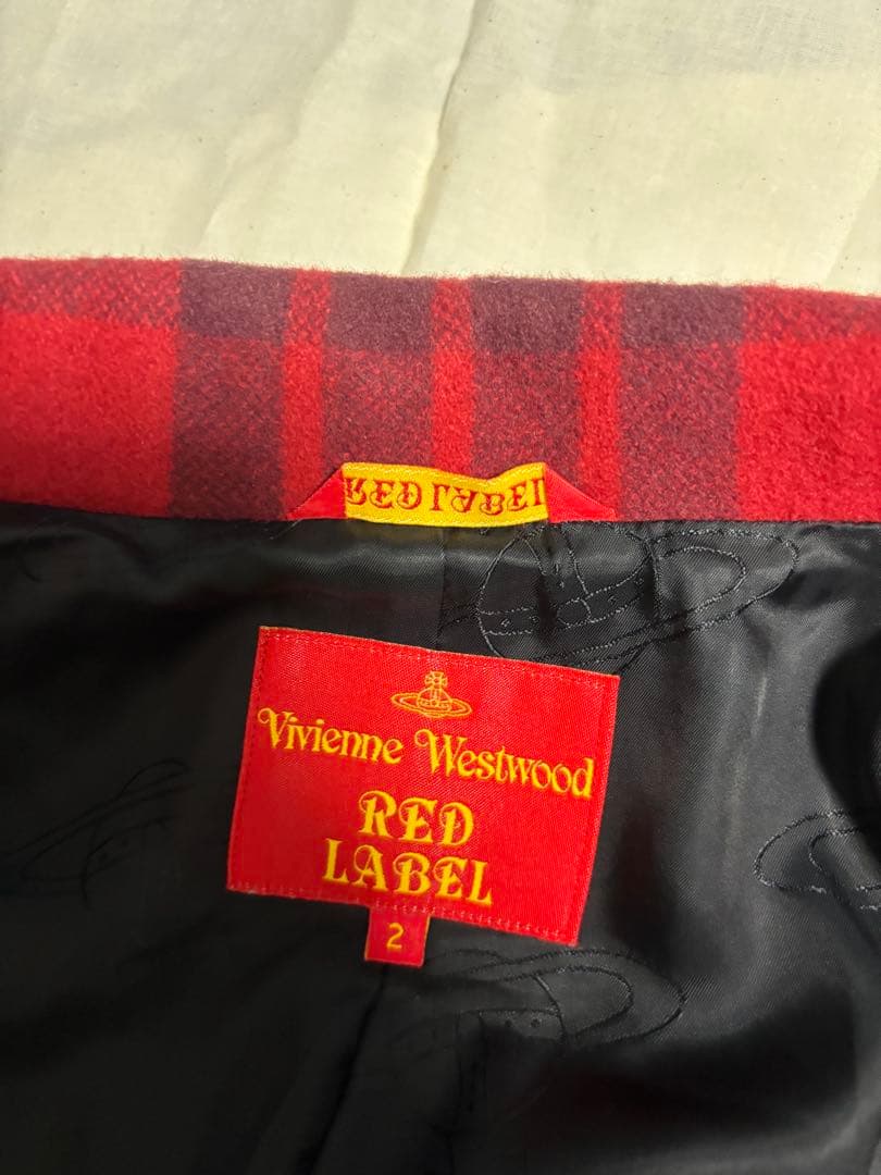 Vivienne Westwood RED LABEL 魔女コート　チェック