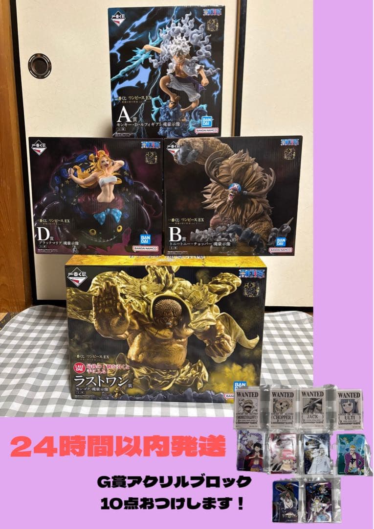 ワンピース　一番くじ　悪魔を宿す者達　ラストワン