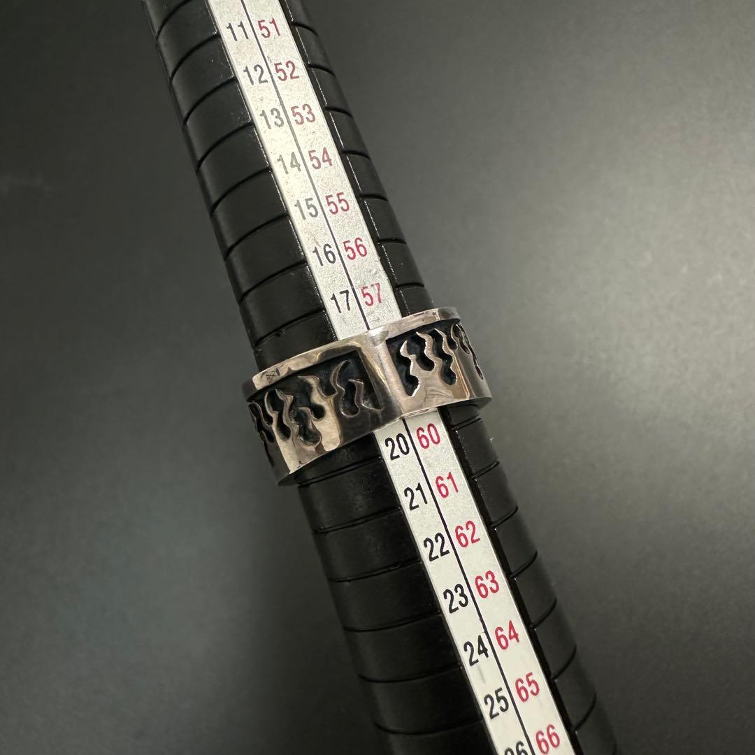 Hopi Charleston Lewis 3D サンフェイス リング 19号