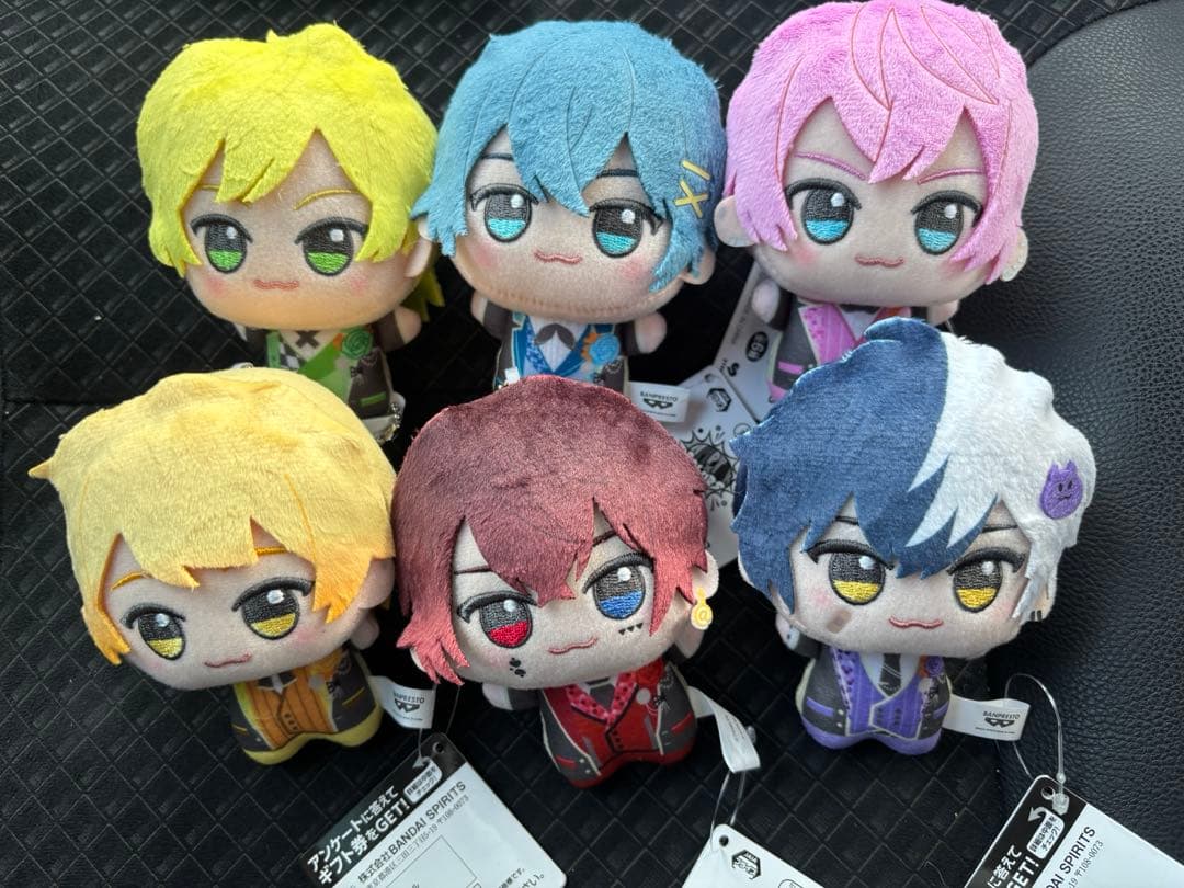 AMPTAKxCOLORS ちびぐるみ　6種セット　フルコンプ　コンプリート