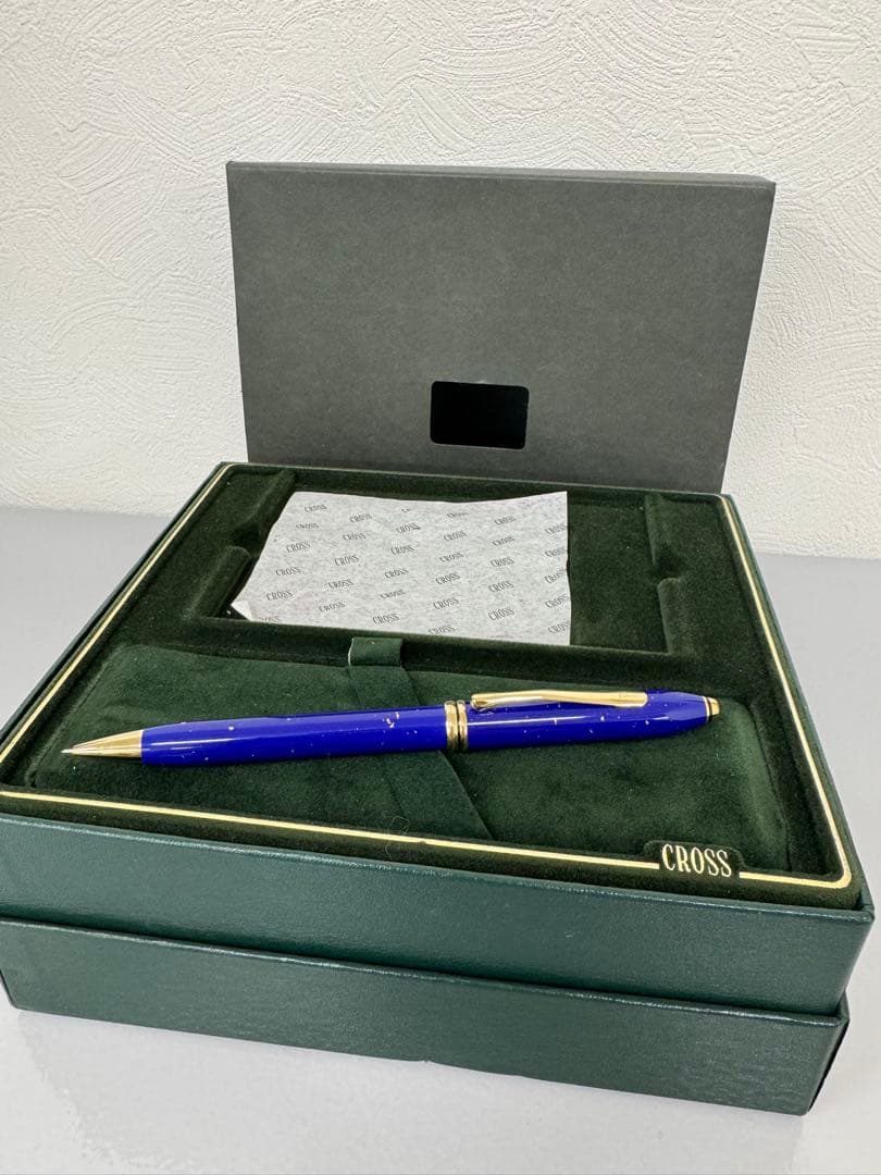 [超美品]クロス　ラピスラズリ　シャーペン(箱付き)