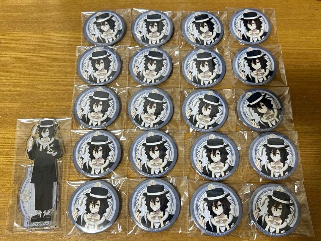 伊黒小芭内 Q-pot 缶バッジ　アクスタ　まとめ売り